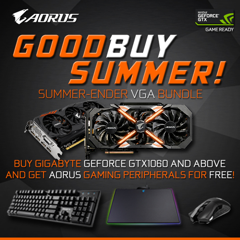 Good Buy Summer! Summer-Ender VGA promotion just for you