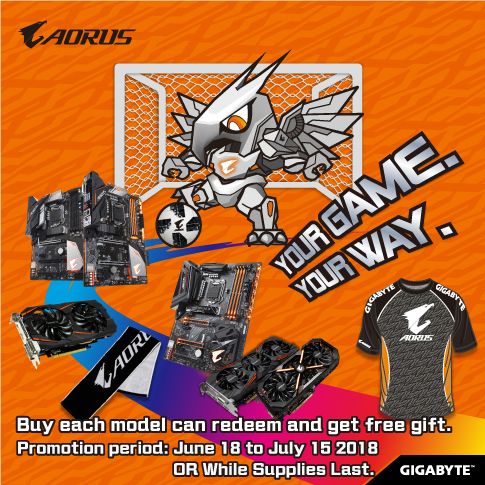 AORUS YOUR GAME YOUR WAY