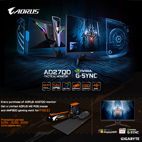 AORUS MONITOR PROMOTION