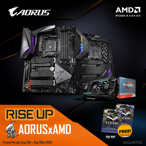 [PH] - RISE UP AORUS x AMD Bundle Promo