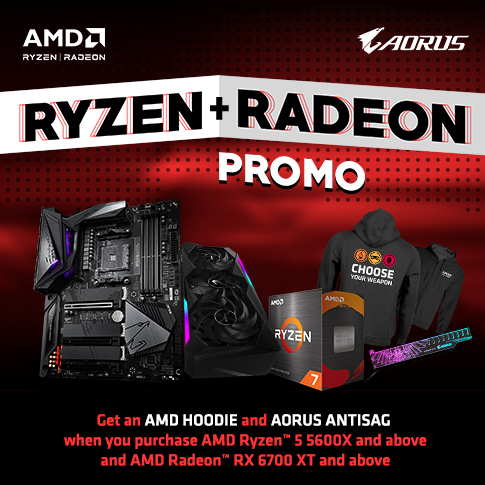 [PH] - AORUS x AMD R+R Bundle Promo