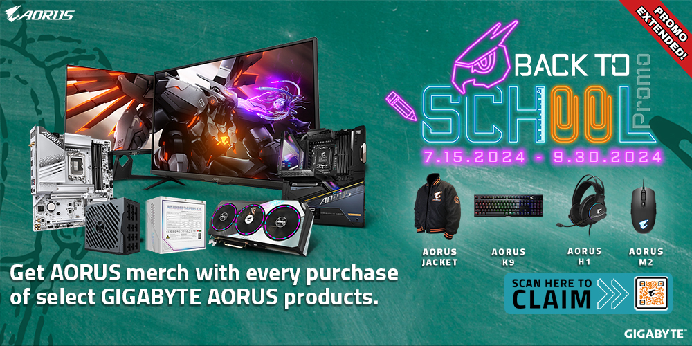 [PH] GIGABYTE AORUS BTS PROMO