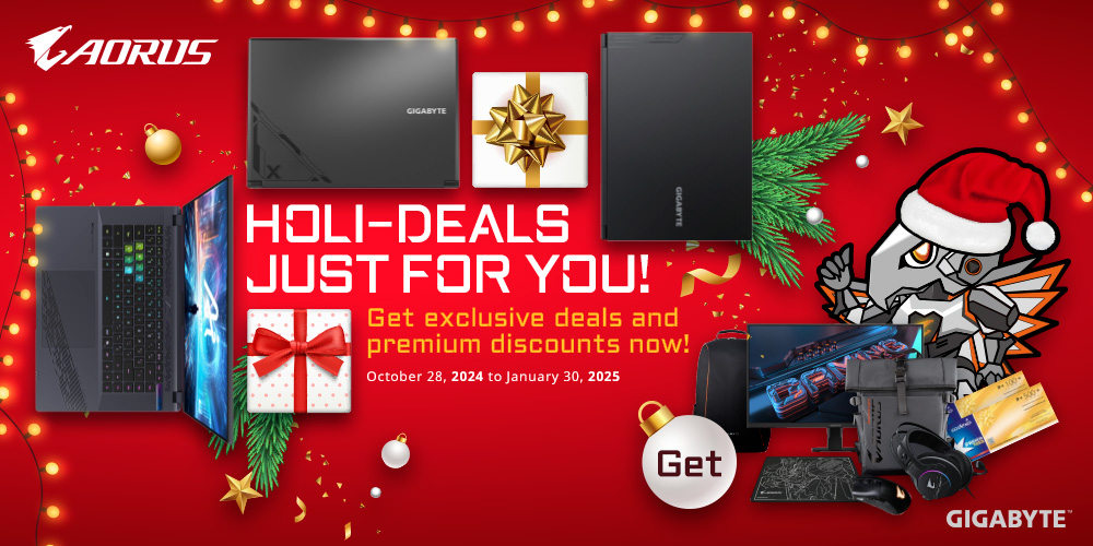 HOLI-DEALS JUST FOR YOU! | AORUS